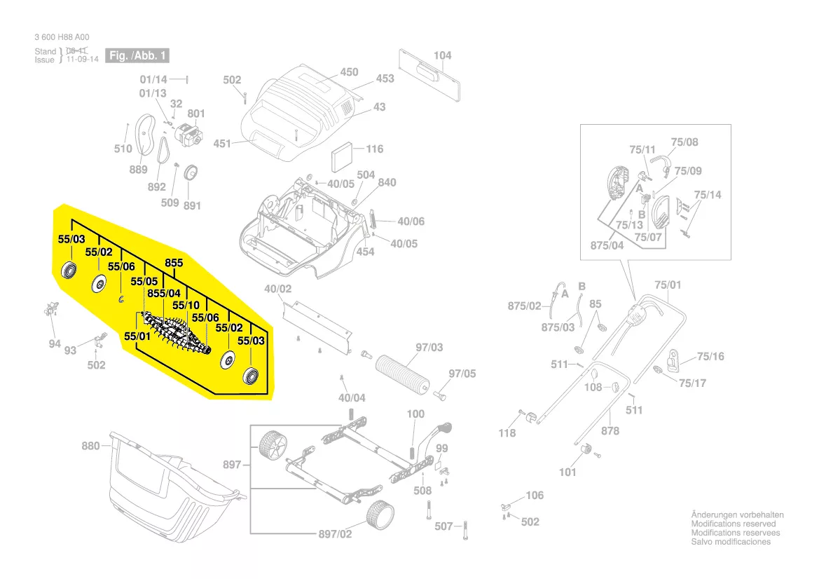Rateau pour AMR 32 F Bosch